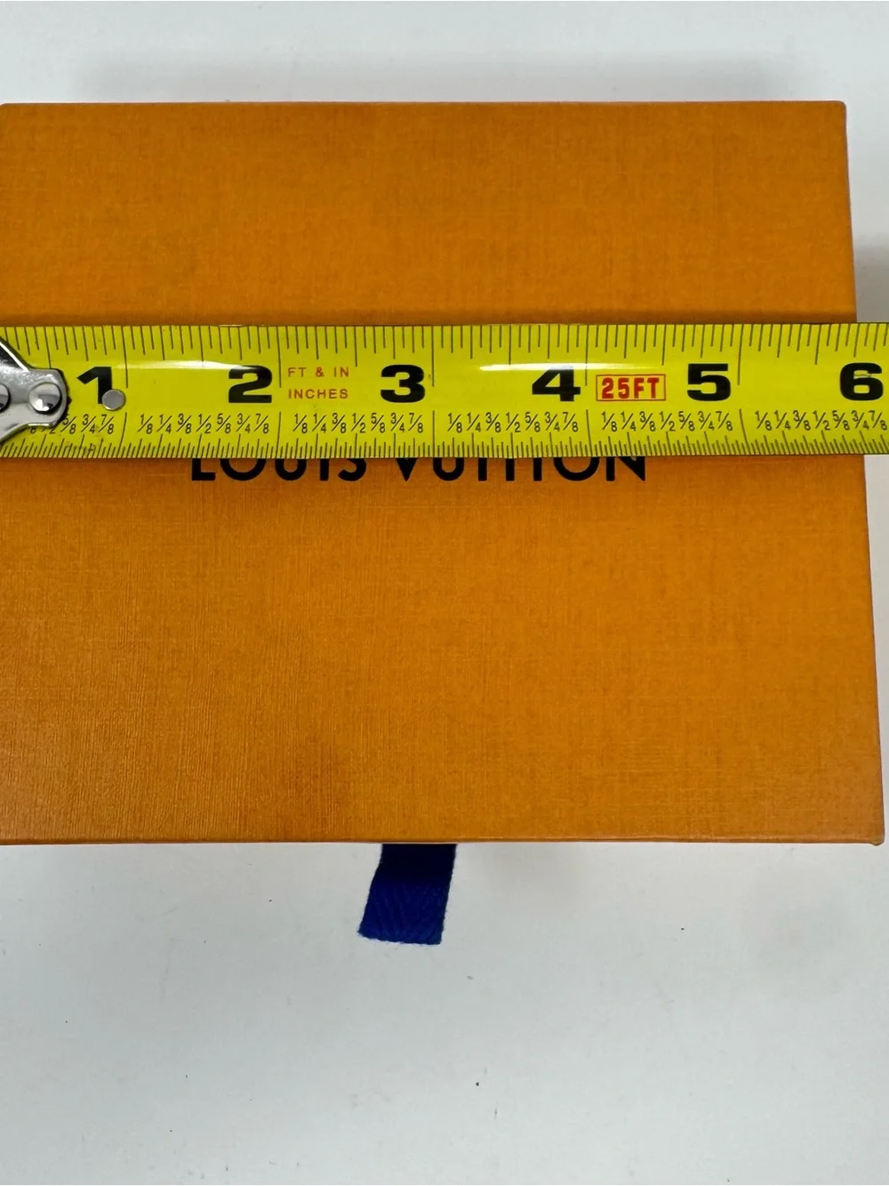 Louis Vuitton orange drawer-style gift or accessory box - Picture 8 of 9